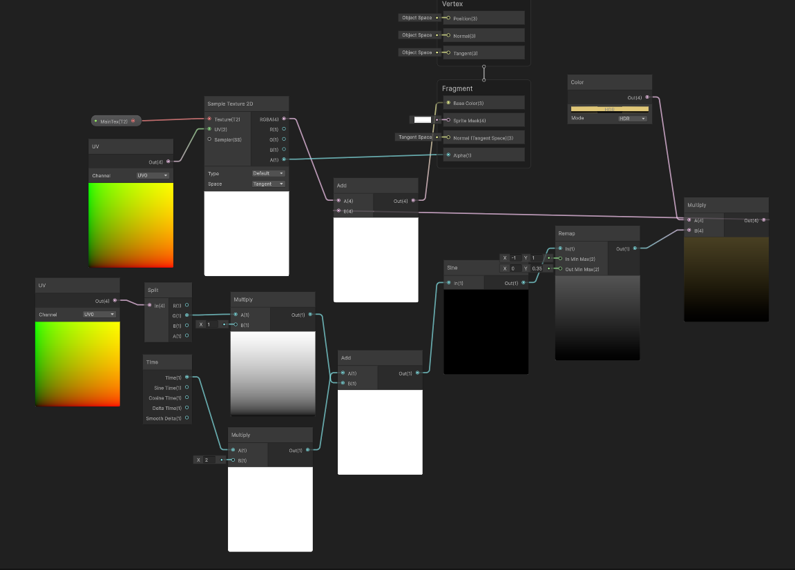 Collectible Shader Graph