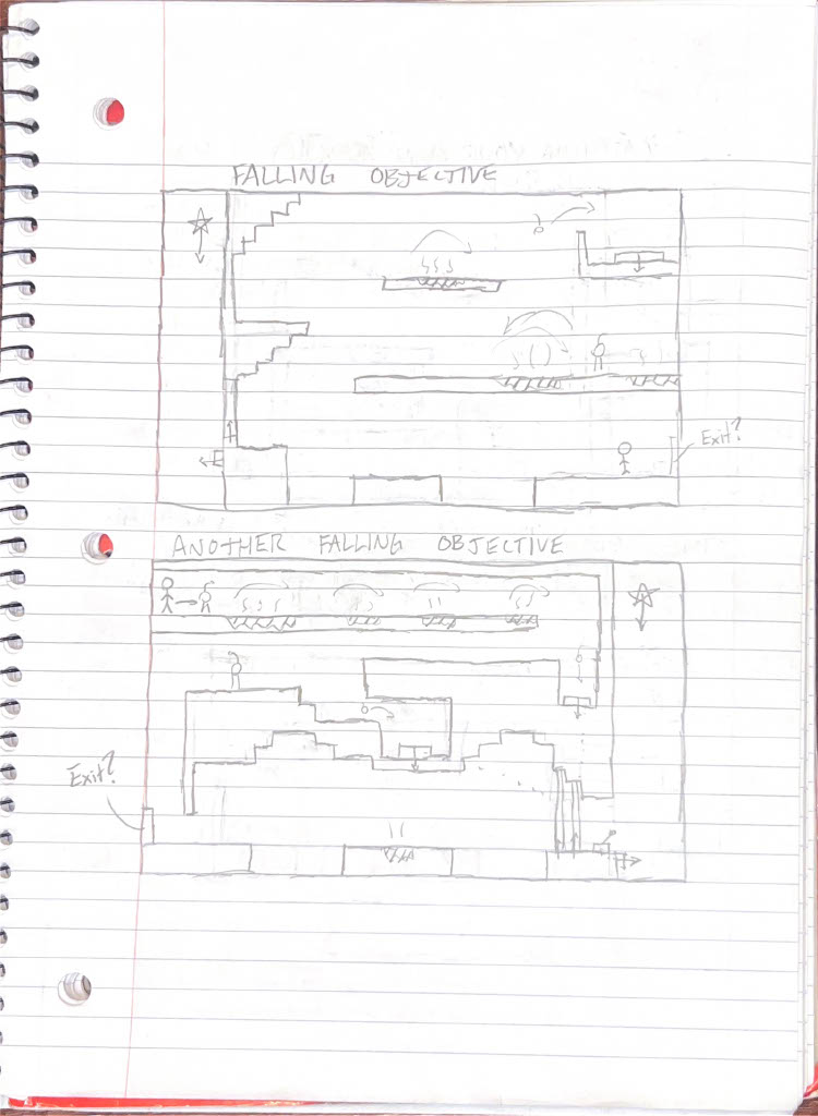 Early Level Design Drawing 2