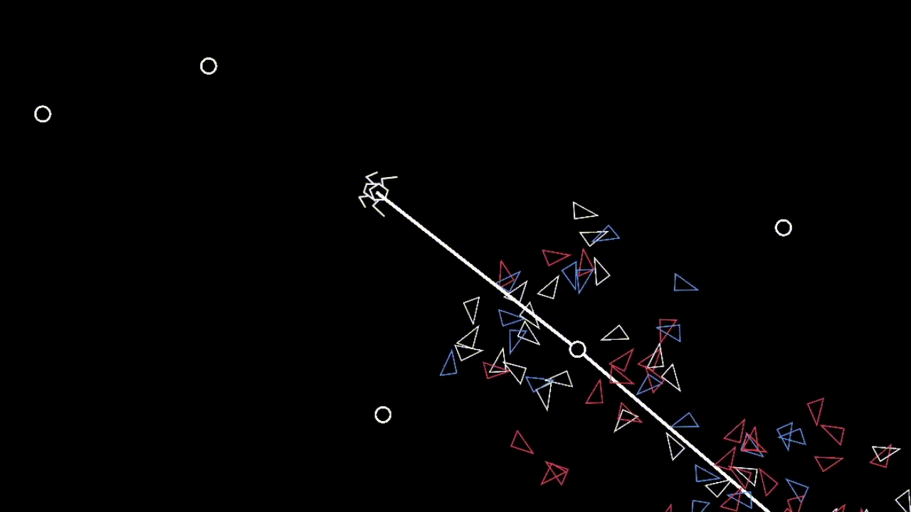 web gameplay showing nodes being connected across the world